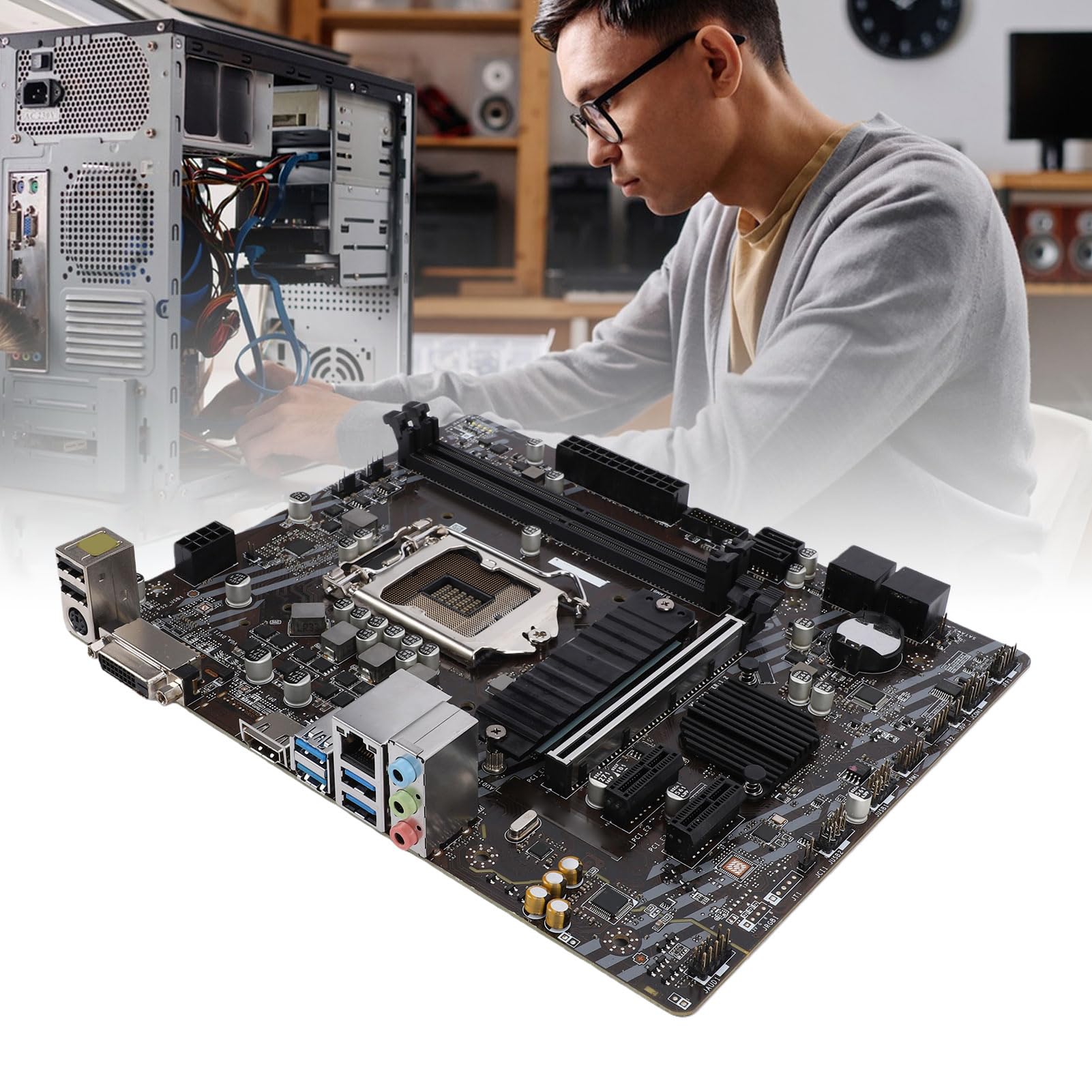 Amazon.co.jp: Acogedor B460M コンピュータマザーボード、インテル第